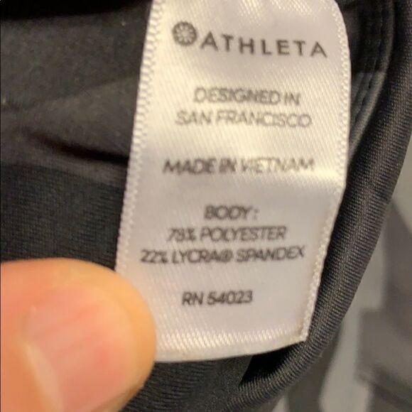 NWOT Athleta Camo Contender 7/8 Legging Sz Xs - Picture 11 of 13